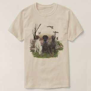 T-shirt Pointer allemand à poil court 