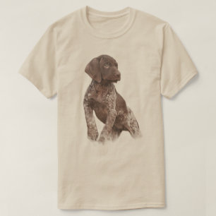 T-shirt Pointer allemand à poil court 
