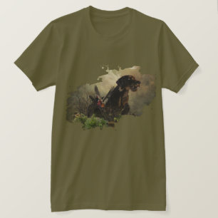 T-Shirt Pointer Allemand à Poil Dur