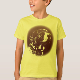 T-shirt Pointer Chien Chemises pour enfant Allemand Pointe