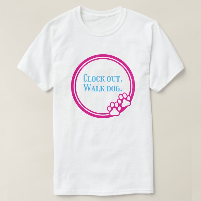 T-shirt Pointer le Chien Après le Travail – Amateur de Pro (Design devant)