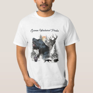 T-shirt Pointeur À poils durs allemand