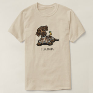 T-shirt Pointeur à poils durs Griffon personnalisé