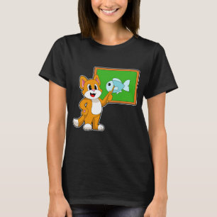 T-shirt Pointeur enseignant de chats Pointer poisson