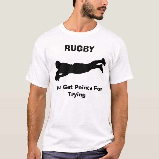 T-shirt Points pour l'essai (Devant)