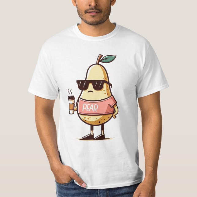 T-shirt poire cool (Devant)