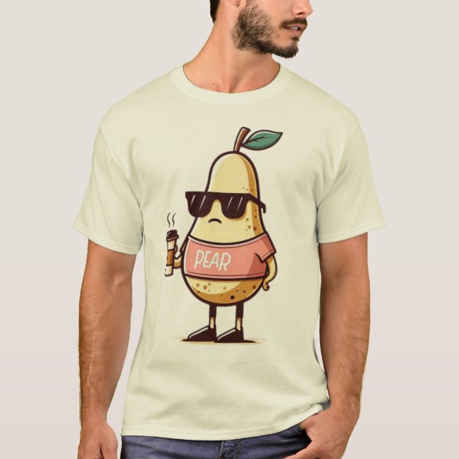 T-shirt poire cool (Devant)