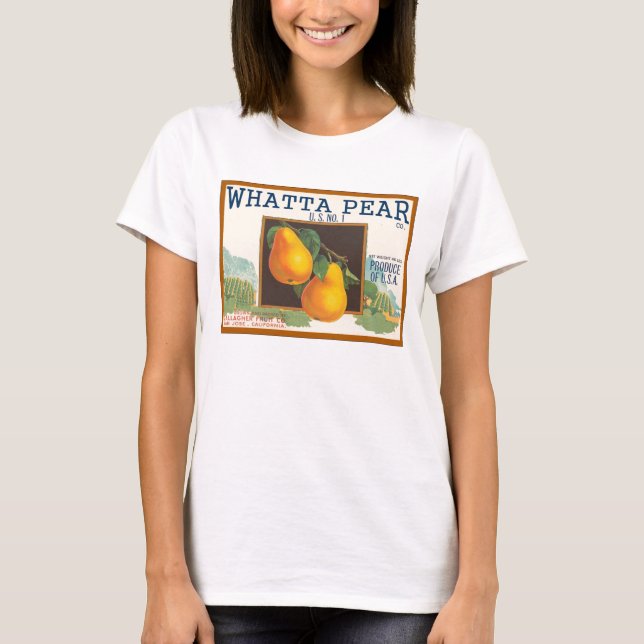 T-shirt Poire de WHATTA (Devant)