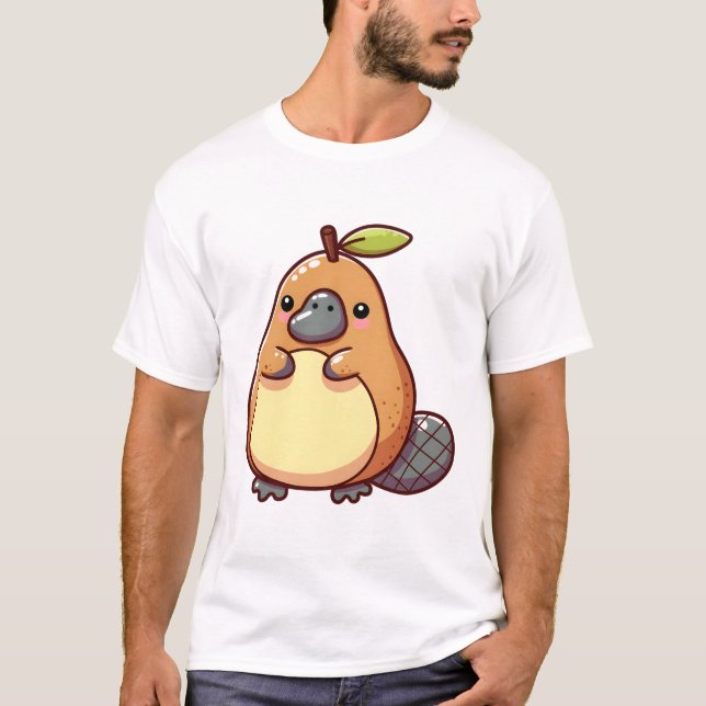 T-shirt Poire ornithorynque (Devant)