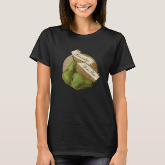 T-shirt Poires Vintages personnalisées Retro Vieux École F