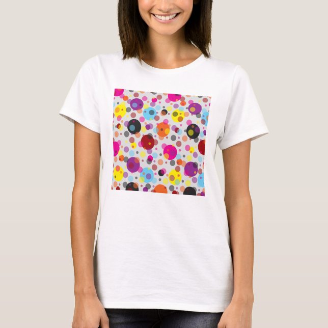 T-shirt Pois coloré (Devant)
