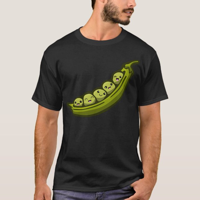 T-shirt Pois Dans Une Cosse (Devant)