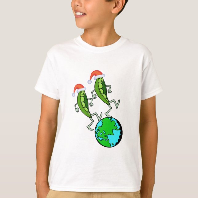 T-shirt Pois de vacances sur Terre (Devant)