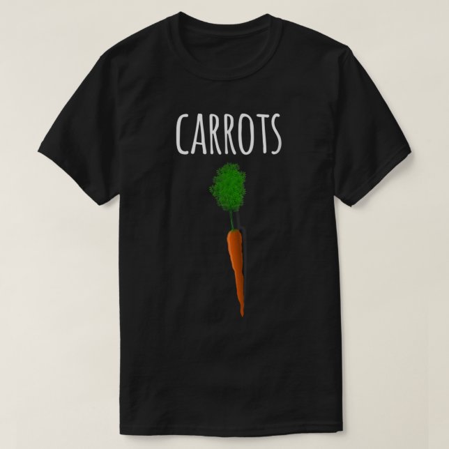 T-shirt Pois Et Carottes (Design devant)