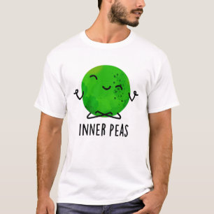 T-shirt Pois intérieurs amusant Méditant touron de pois