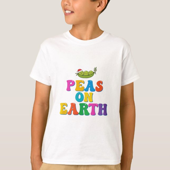 T-shirt pois sur Terre (Devant)