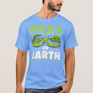 T-shirt Pois végétariens sur la Terre Végétarien amusant p