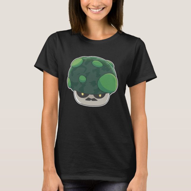 T-shirt Poison Champignons Déplaisants Mets Designs Stitch (Devant)