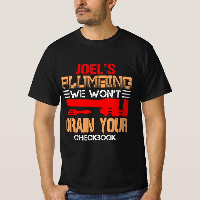 T-shirt Poison de Funny Plumber (Devant)