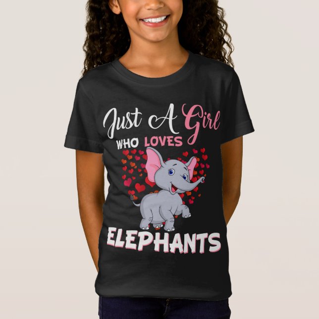 T-Shirt Poison de Just Girl Who Loves Elephants (Devant)