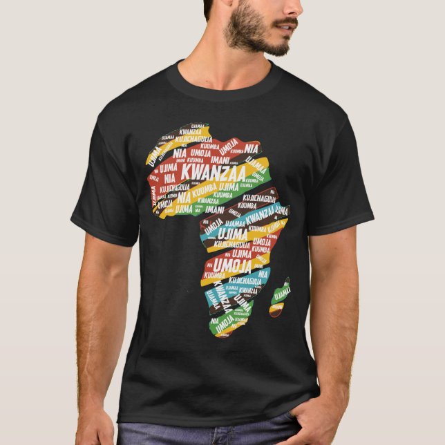 T-shirt Poison de Kwanzaa African American Holiday ADOS (Devant)