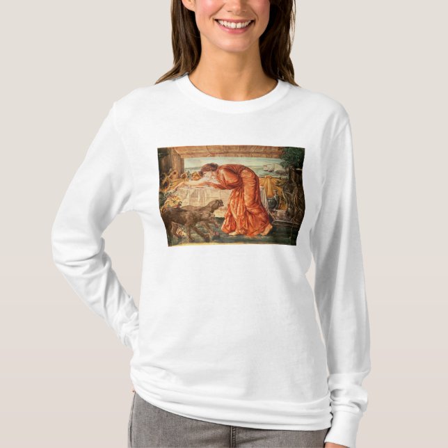 T-shirt Poison de versement de Circe dans un vase (Devant)