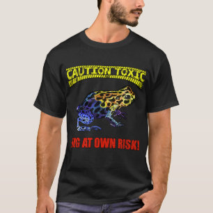 T-shirt Poison Toxique De La Grenouille Poison Ne Déchaîne
