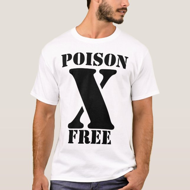 T-SHIRT POISON, X, LIBRE (Devant)
