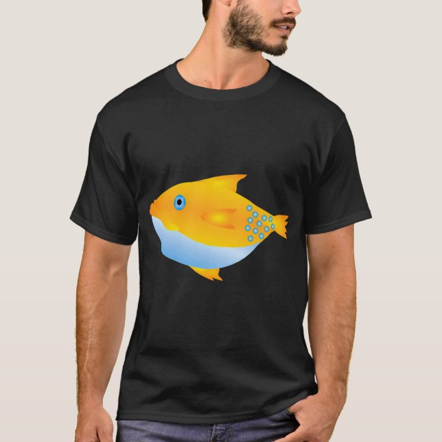 T-shirt Poisson Amusant (Devant)