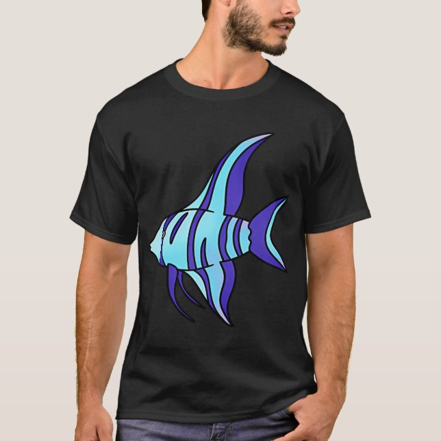 T-shirt Poisson ange (Devant)