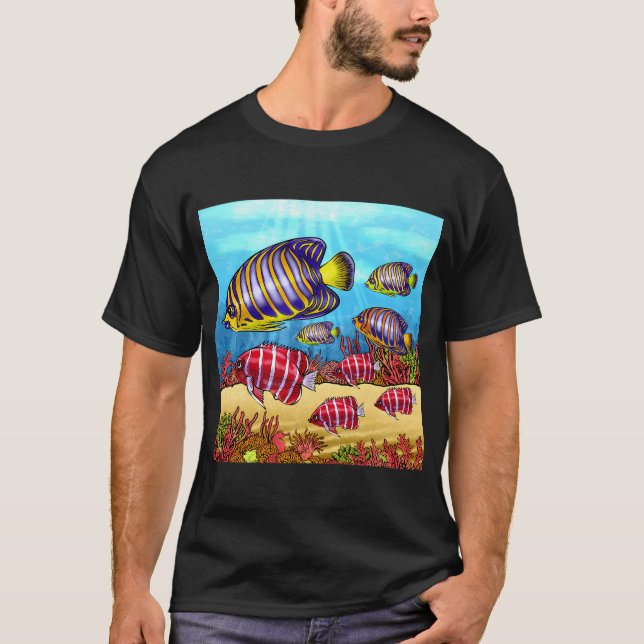 T-shirt Poisson ange (Devant)