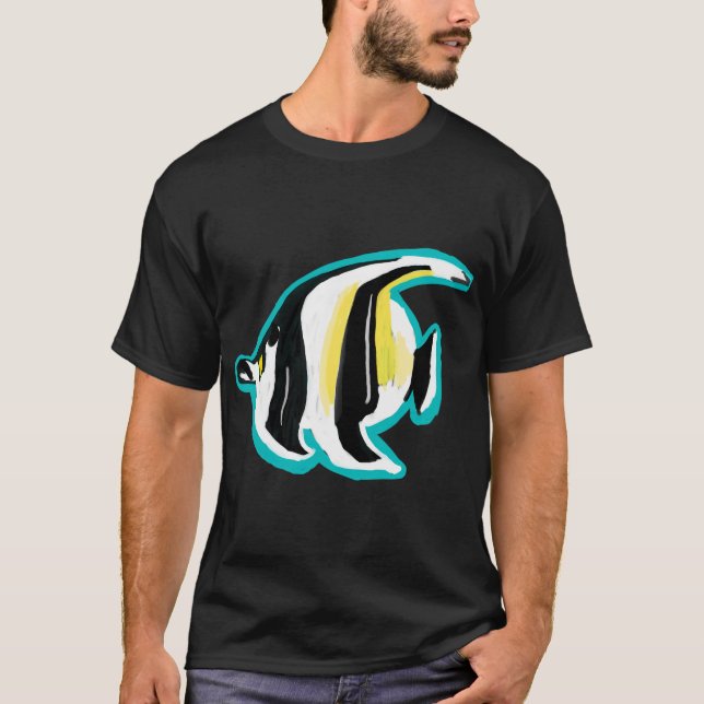 T-shirt Poisson ange (Devant)