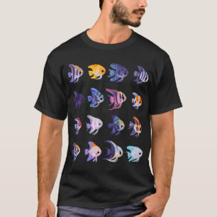 T-shirt Poisson ange ! (eau douce) - pas de texte ni de lu