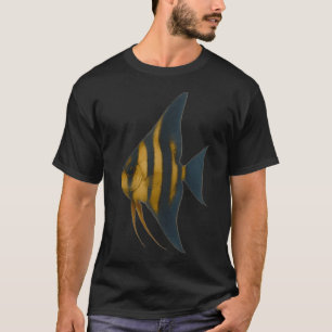 T-shirt Poisson ange - Style Japonais Vintage - Couleur Ir