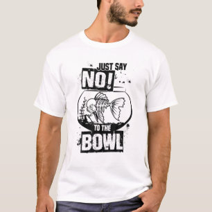 T-shirt Poisson antigoldfish Bowl Poisson tropicale garde