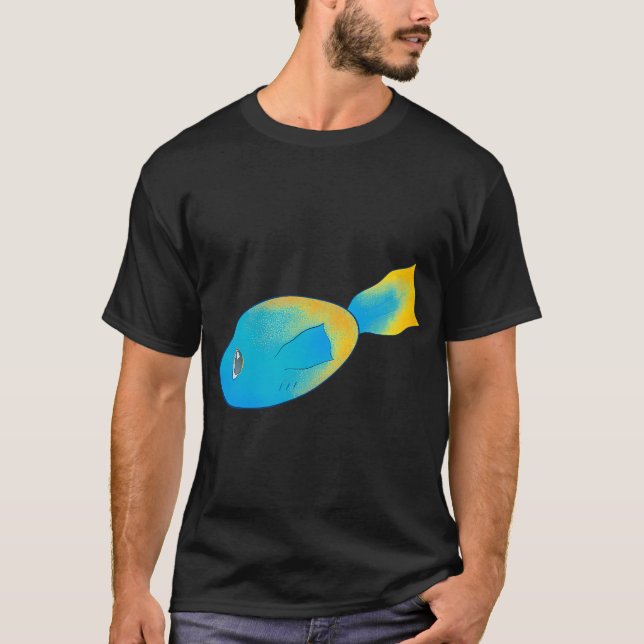 T-shirt Poisson Arc-en-ciel (Devant)