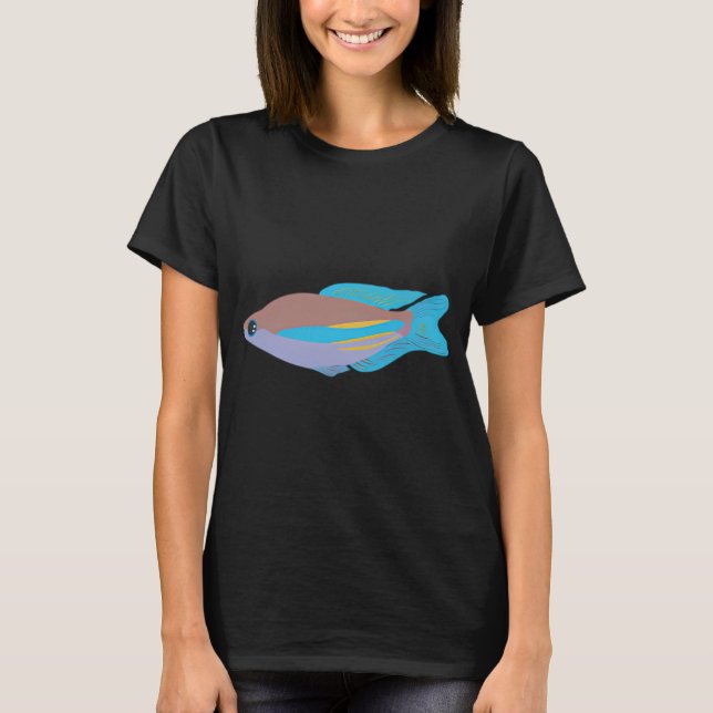 T-shirt Poisson arc-en-ciel australien (Devant)