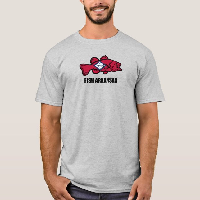 T-shirt Poisson Arkansas (Devant)