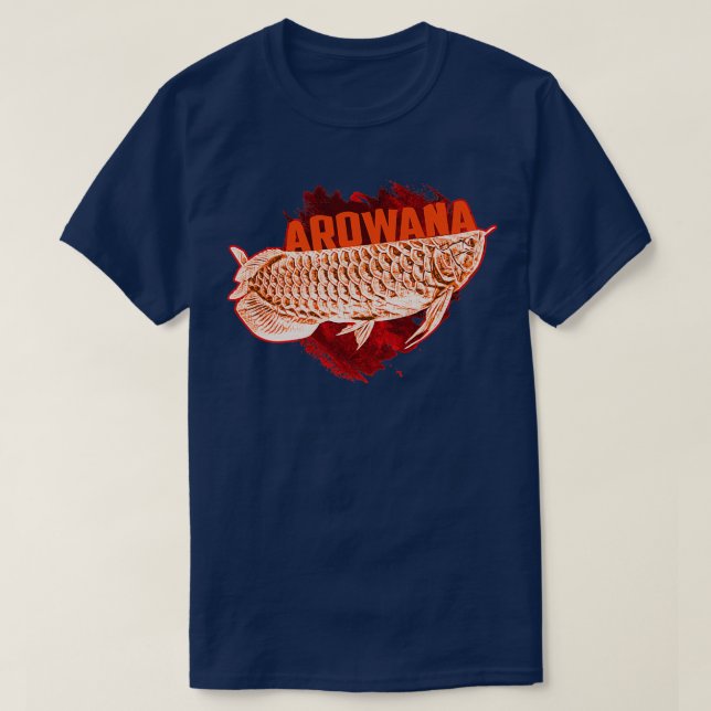 T-shirt Poisson Arowana (Design devant)
