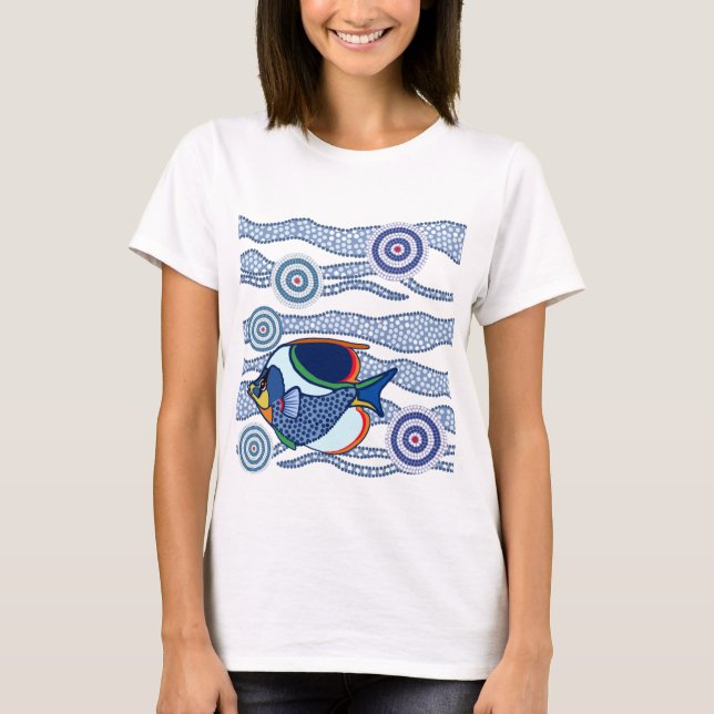 T-shirt Poisson autochtone-02 (Devant)