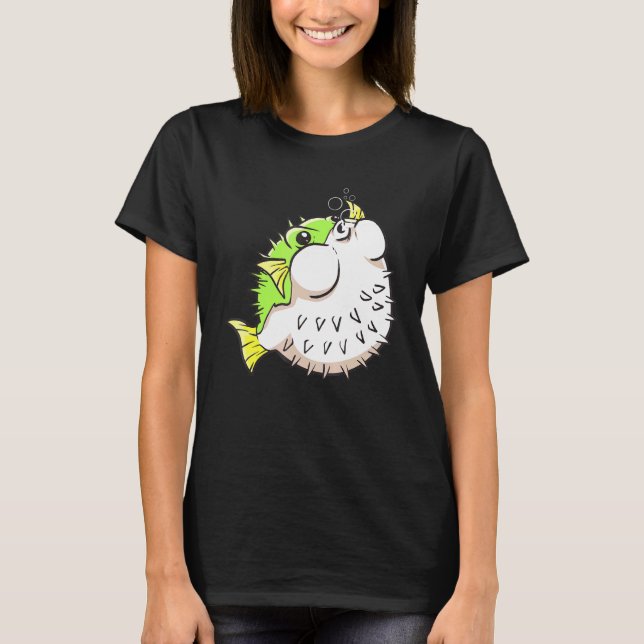 T-shirt Poisson ballon Poisson globe Tetraodon (Devant)