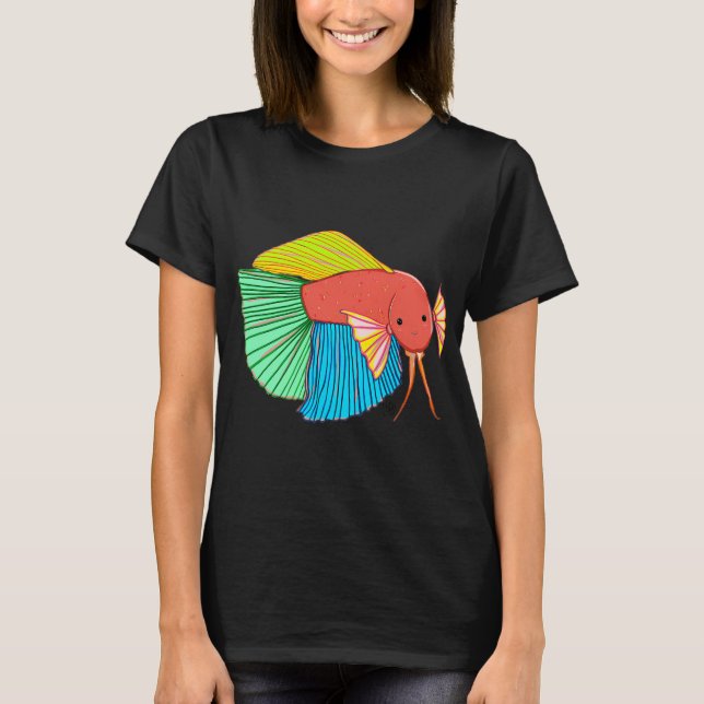 T-shirt Poisson ballon poisson marchand (Devant)