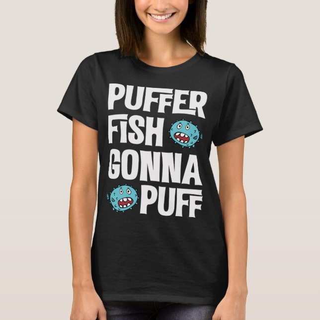 T-shirt poisson ballon va gonfler poisson ballon (Devant)