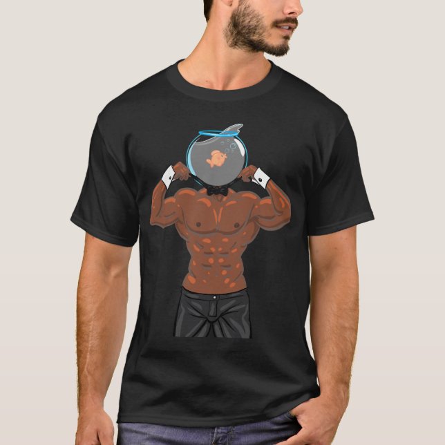 T-shirt poisson baraqué (Devant)