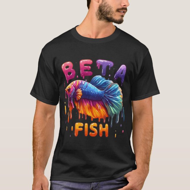 T-shirt Poisson Bêta (Devant)