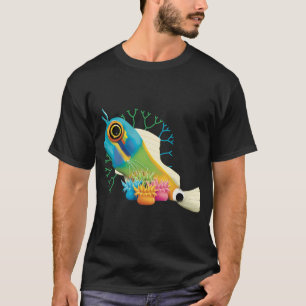 T-shirt poisson blennie à tache caudale