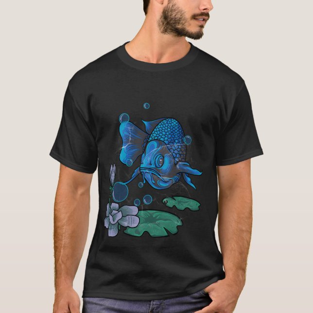 T-shirt Poisson bleu (Devant)
