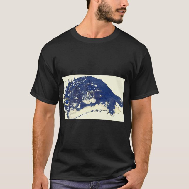 T-shirt Poisson Bleu (Devant)