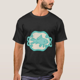 T-shirt Poisson bleu