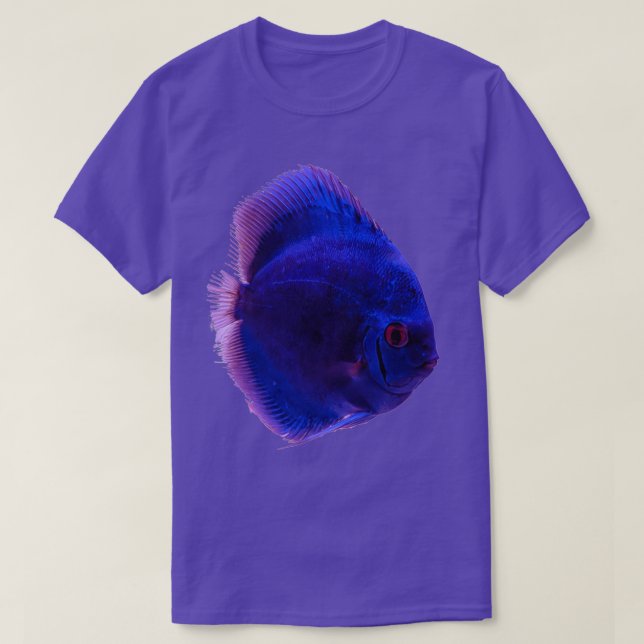 T-shirt Poisson bleu 8 (Design devant)